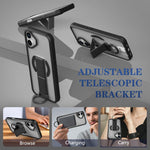 Custodia per telefono antiurto con anello a D, delicata sulla pelle e con supporto magnetico., For iPhone 16, For iPhone 15 Pro Max, For iPhone 15 Pro, For iPhone 15 Plus