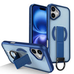 Custodia per telefono antiurto con anello a D, delicata sulla pelle e con supporto magnetico., For iPhone 16, For iPhone 15 Pro Max, For iPhone 15 Pro, For iPhone 15 Plus