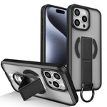 Custodia per telefono antiurto con anello a D, delicata sulla pelle e con supporto magnetico., For iPhone 16, For iPhone 15 Pro Max, For iPhone 15 Pro, For iPhone 15 Plus