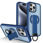 Custodia per telefono antiurto con anello a D, delicata sulla pelle e con supporto magnetico., For iPhone 16, For iPhone 15 Pro Max, For iPhone 15 Pro, For iPhone 15 Plus