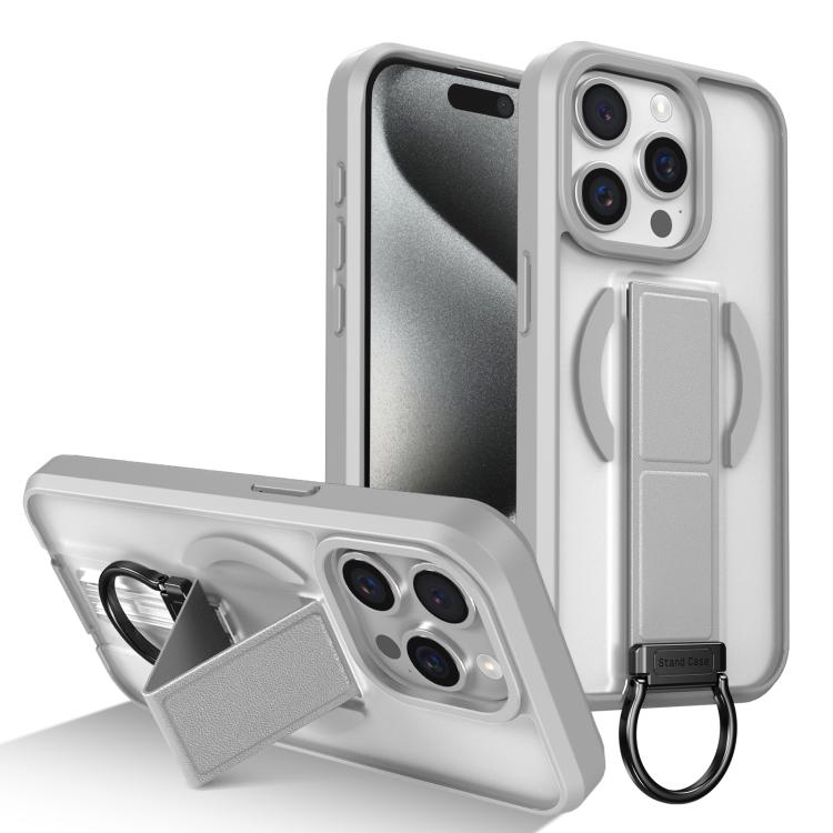 Custodia per telefono antiurto con anello a D, delicata sulla pelle e con supporto magnetico., For iPhone 16, For iPhone 15 Pro Max, For iPhone 15 Pro, For iPhone 15 Plus