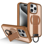 Custodia per telefono antiurto con anello a D, delicata sulla pelle e con supporto magnetico., For iPhone 16, For iPhone 15 Pro Max, For iPhone 15 Pro, For iPhone 15 Plus