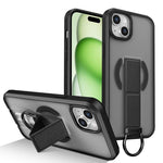 Custodia per telefono antiurto con anello a D, delicata sulla pelle e con supporto magnetico., For iPhone 16, For iPhone 15 Pro Max, For iPhone 15 Pro, For iPhone 15 Plus