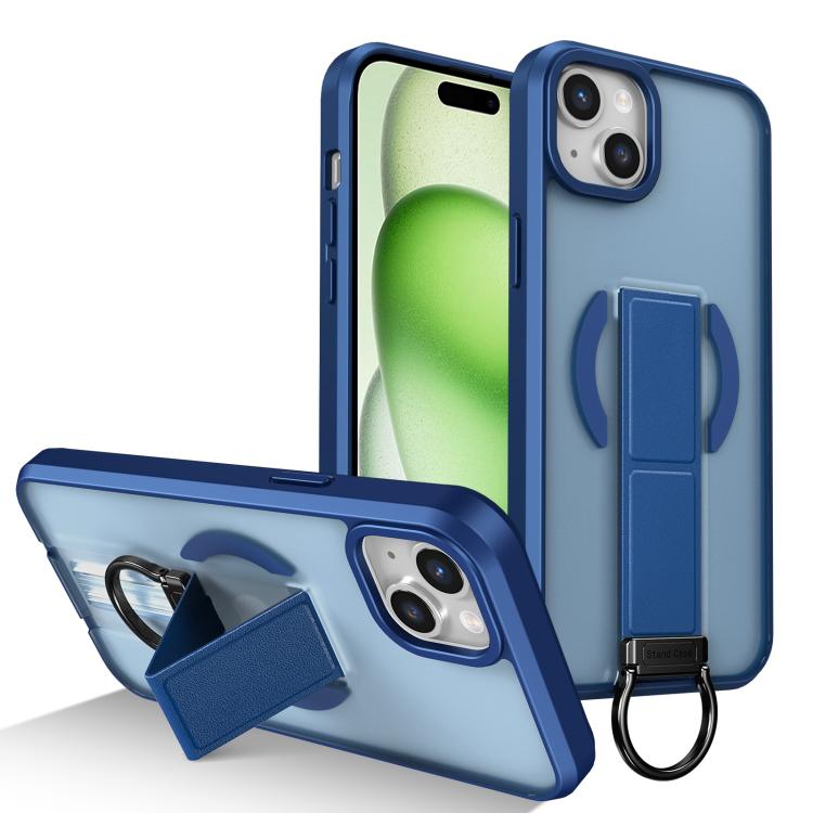 Custodia per telefono antiurto con anello a D, delicata sulla pelle e con supporto magnetico., For iPhone 16, For iPhone 15 Pro Max, For iPhone 15 Pro, For iPhone 15 Plus