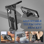 Custodia per telefono antiurto con anello a D, delicata sulla pelle e con supporto magnetico., For iPhone 15, For iPhone 14 Plus, For iPhone 14, For iPhone 14 Pro