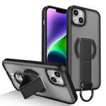 Custodia per telefono antiurto con anello a D, delicata sulla pelle e con supporto magnetico., For iPhone 15, For iPhone 14 Plus, For iPhone 14, For iPhone 14 Pro