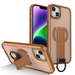 Custodia per telefono antiurto con anello a D, delicata sulla pelle e con supporto magnetico., For iPhone 15, For iPhone 14 Plus, For iPhone 14, For iPhone 14 Pro