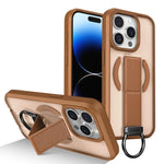 Custodia per telefono antiurto con anello a D, delicata sulla pelle e con supporto magnetico., For iPhone 15, For iPhone 14 Plus, For iPhone 14, For iPhone 14 Pro