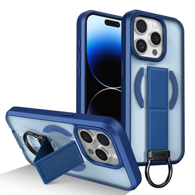 Custodia per telefono antiurto con anello a D, delicata sulla pelle e con supporto magnetico., For iPhone 15, For iPhone 14 Plus, For iPhone 14, For iPhone 14 Pro