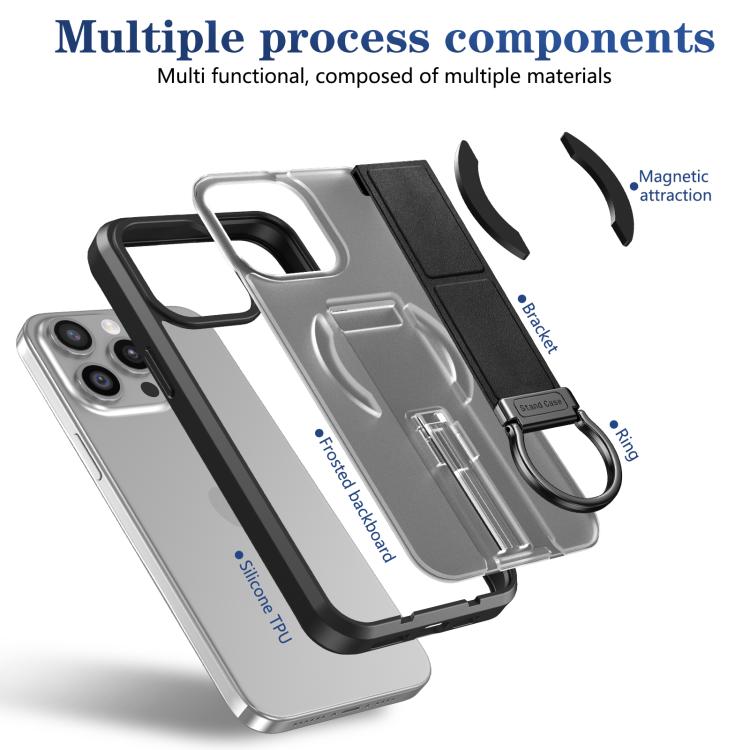 Custodia per telefono antiurto con anello a D, delicata sulla pelle e con supporto magnetico., For iPhone 14 Pro Max, For iPhone 13 Pro Max, For iPhone 13 Pro, For iPhone 13