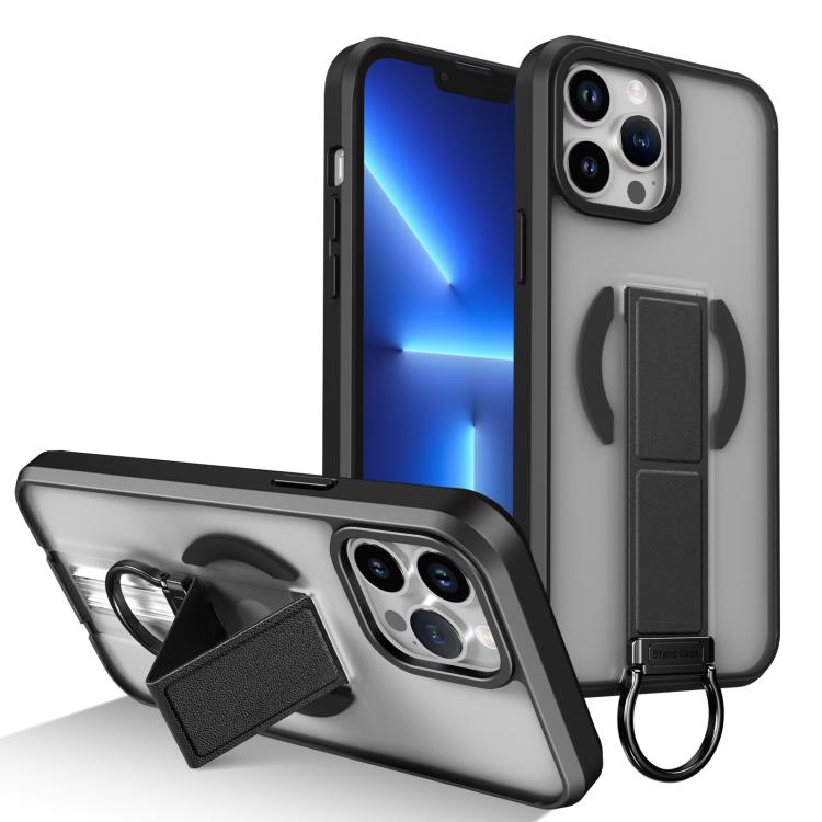 Custodia per telefono antiurto con anello a D, delicata sulla pelle e con supporto magnetico., For iPhone 14 Pro Max, For iPhone 13 Pro Max, For iPhone 13 Pro, For iPhone 13