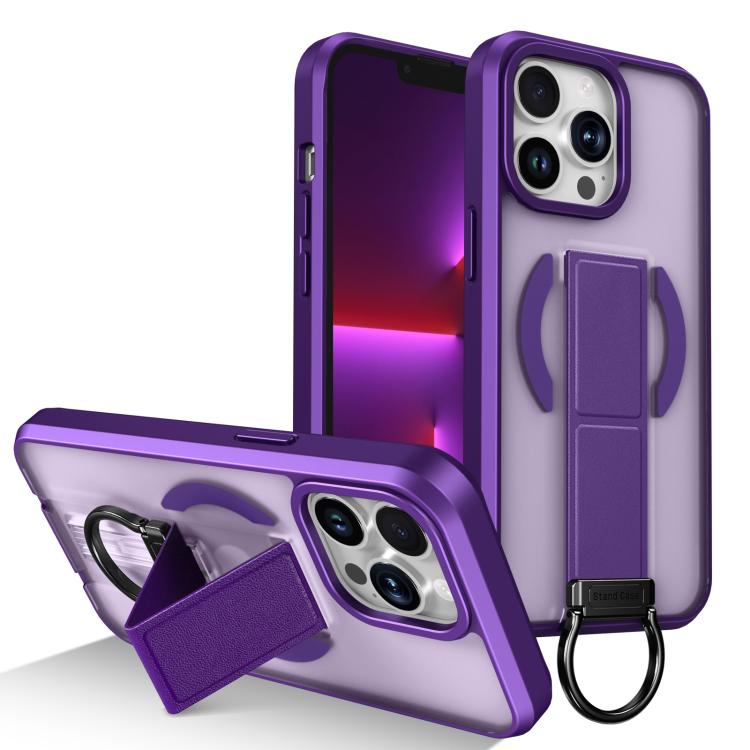 Custodia per telefono antiurto con anello a D, delicata sulla pelle e con supporto magnetico., For iPhone 14 Pro Max, For iPhone 13 Pro Max, For iPhone 13 Pro, For iPhone 13