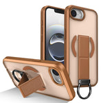 Custodia per telefono antiurto con anello a D, delicata sulla pelle e con supporto magnetico., For iPhone 17e / 16e, For iPhone 17 Pro Max, For iPhone 17 Pro, For iPhone 17