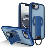Custodia per telefono antiurto con anello a D, delicata sulla pelle e con supporto magnetico., For iPhone 17e / 16e, For iPhone 17 Pro Max, For iPhone 17 Pro, For iPhone 17