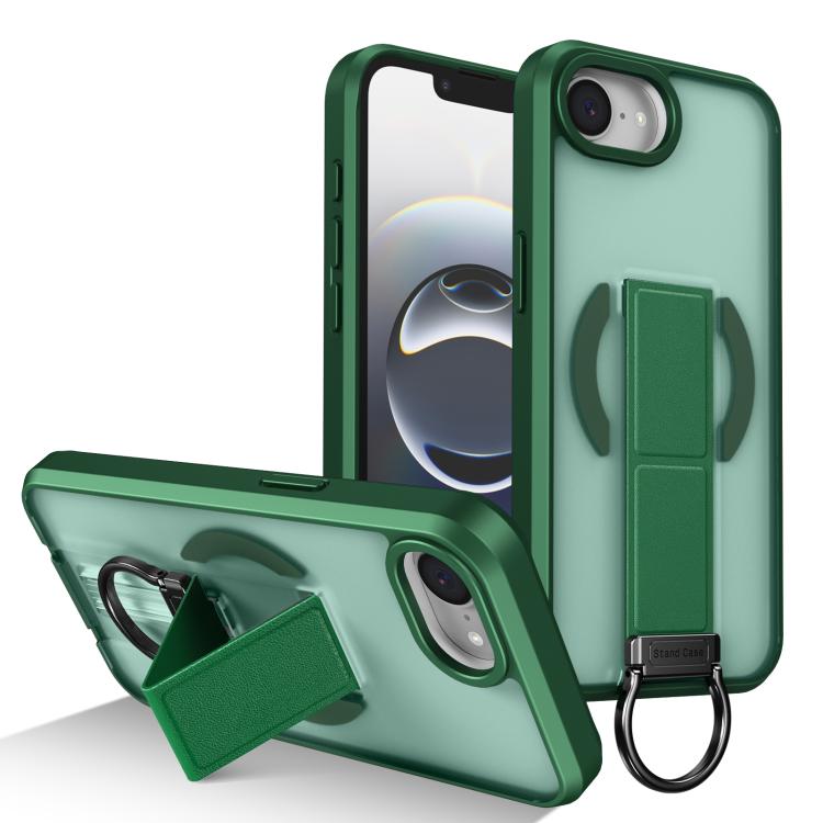 Custodia per telefono antiurto con anello a D, delicata sulla pelle e con supporto magnetico., For iPhone 17e / 16e, For iPhone 17 Pro Max, For iPhone 17 Pro, For iPhone 17