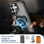 Custodia per telefono antiurto con anello a D, delicata sulla pelle e con supporto magnetico., For Samsung Galaxy S26 Ultra 5G, For Samsung Galaxy S25 5G, For Samsung Galaxy S25+ 5G, For Samsung Galaxy S25 Ultra 5G