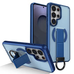 Custodia per telefono antiurto con anello a D, delicata sulla pelle e con supporto magnetico., For Samsung Galaxy S26 Ultra 5G, For Samsung Galaxy S25 5G, For Samsung Galaxy S25+ 5G, For Samsung Galaxy S25 Ultra 5G