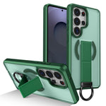 Custodia per telefono antiurto con anello a D, delicata sulla pelle e con supporto magnetico., For Samsung Galaxy S26 Ultra 5G, For Samsung Galaxy S25 5G, For Samsung Galaxy S25+ 5G, For Samsung Galaxy S25 Ultra 5G