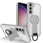 Custodia per telefono antiurto con anello a D, delicata sulla pelle e con supporto magnetico., For Samsung Galaxy S23+ 5G, For Samsung Galaxy S23 5G