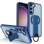 Custodia per telefono antiurto con anello a D, delicata sulla pelle e con supporto magnetico., For Samsung Galaxy S23+ 5G, For Samsung Galaxy S23 5G