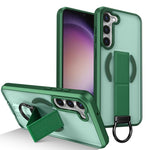 Custodia per telefono antiurto con anello a D, delicata sulla pelle e con supporto magnetico., For Samsung Galaxy S23+ 5G, For Samsung Galaxy S23 5G