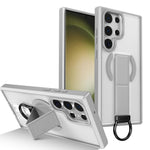 Custodia per telefono antiurto con anello a D, delicata sulla pelle e con supporto magnetico., For Samsung Galaxy S24 Ultra 5G, For Samsung Galaxy S24+ 5G, For Samsung Galaxy S24 5G, For Samsung Galaxy S23 Ultra 5G