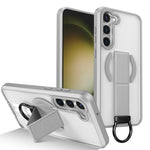 Custodia per telefono antiurto con anello a D, delicata sulla pelle e con supporto magnetico., For Samsung Galaxy S23+ 5G, For Samsung Galaxy S23 5G