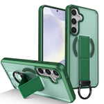 Custodia per telefono antiurto con anello a D, delicata sulla pelle e con supporto magnetico., For Samsung Galaxy S24 Ultra 5G, For Samsung Galaxy S24+ 5G, For Samsung Galaxy S24 5G, For Samsung Galaxy S23 Ultra 5G