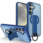 Custodia per telefono antiurto con anello a D, delicata sulla pelle e con supporto magnetico., For Samsung Galaxy S24 Ultra 5G, For Samsung Galaxy S24+ 5G, For Samsung Galaxy S24 5G, For Samsung Galaxy S23 Ultra 5G