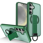 Custodia per telefono antiurto con anello a D, delicata sulla pelle e con supporto magnetico., For Samsung Galaxy S24 Ultra 5G, For Samsung Galaxy S24+ 5G, For Samsung Galaxy S24 5G, For Samsung Galaxy S23 Ultra 5G