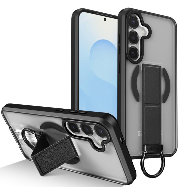 Custodia per telefono antiurto con anello a D, delicata sulla pelle e con supporto magnetico., For Samsung Galaxy S26 Ultra 5G, For Samsung Galaxy S25 5G, For Samsung Galaxy S25+ 5G, For Samsung Galaxy S25 Ultra 5G