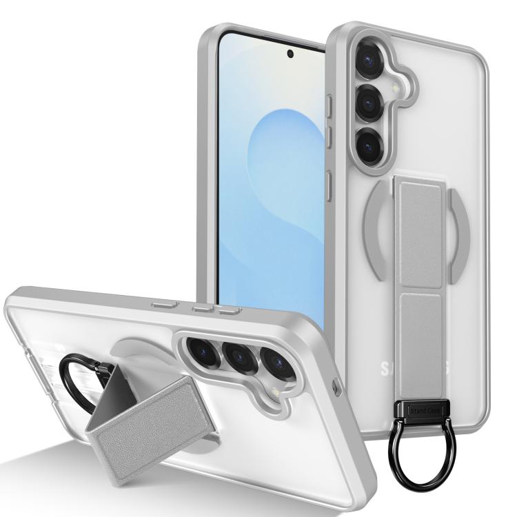 Custodia per telefono antiurto con anello a D, delicata sulla pelle e con supporto magnetico., For Samsung Galaxy S26 Ultra 5G, For Samsung Galaxy S25 5G, For Samsung Galaxy S25+ 5G, For Samsung Galaxy S25 Ultra 5G