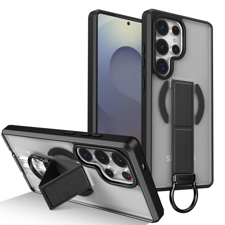 Custodia per telefono antiurto con anello a D, delicata sulla pelle e con supporto magnetico., For Samsung Galaxy S26 Ultra 5G, For Samsung Galaxy S25 5G, For Samsung Galaxy S25+ 5G, For Samsung Galaxy S25 Ultra 5G