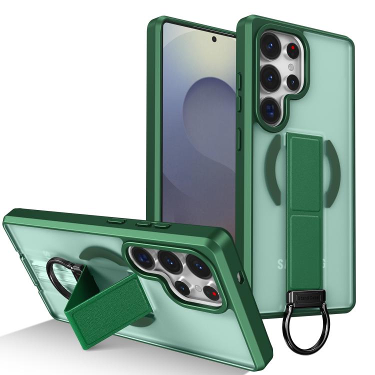 Custodia per telefono antiurto con anello a D, delicata sulla pelle e con supporto magnetico., For Samsung Galaxy S26 Ultra 5G, For Samsung Galaxy S25 5G, For Samsung Galaxy S25+ 5G, For Samsung Galaxy S25 Ultra 5G
