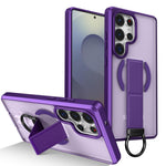 Custodia per telefono antiurto con anello a D, delicata sulla pelle e con supporto magnetico., For Samsung Galaxy S26 Ultra 5G, For Samsung Galaxy S25 5G, For Samsung Galaxy S25+ 5G, For Samsung Galaxy S25 Ultra 5G