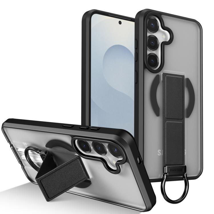 Custodia per telefono antiurto con anello a D, delicata sulla pelle e con supporto magnetico., For Samsung Galaxy S26 Ultra 5G, For Samsung Galaxy S25 5G, For Samsung Galaxy S25+ 5G, For Samsung Galaxy S25 Ultra 5G