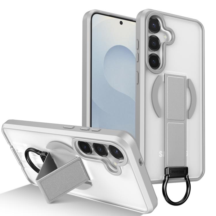 Custodia per telefono antiurto con anello a D, delicata sulla pelle e con supporto magnetico., For Samsung Galaxy S26 Ultra 5G, For Samsung Galaxy S25 5G, For Samsung Galaxy S25+ 5G, For Samsung Galaxy S25 Ultra 5G