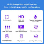 Telecamera di sorveglianza wireless WiFi M10 da 0,3 MP per casa, animali domestici e bambini, con attacco per lampadina E27
