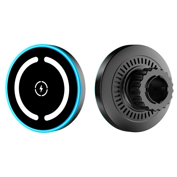 Supporto magnetico auto con caricabatterie wireless Qi 15W