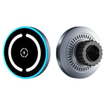 Supporto magnetico auto con caricabatterie wireless Qi 15W