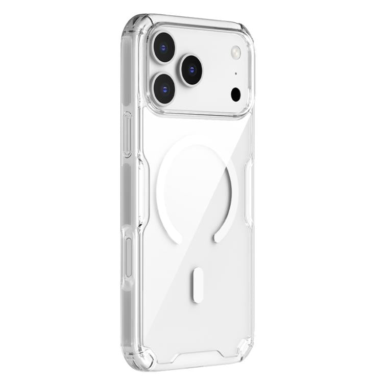 Custodia per telefono NILLKIN Ultra Clear Magsafe in PC + TPU, For iPhone 17 Pro Max, For iPhone 17 Pro, For iPhone 17, For iPhone Air
