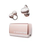 Auricolari Bluetooth D MOOSTER D95 OWS con cancellazione attiva del rumore (ENC) da indossare all'orecchio.