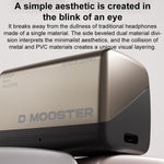 Auricolari Bluetooth D MOOSTER D95 OWS con cancellazione attiva del rumore (ENC) da indossare all'orecchio.