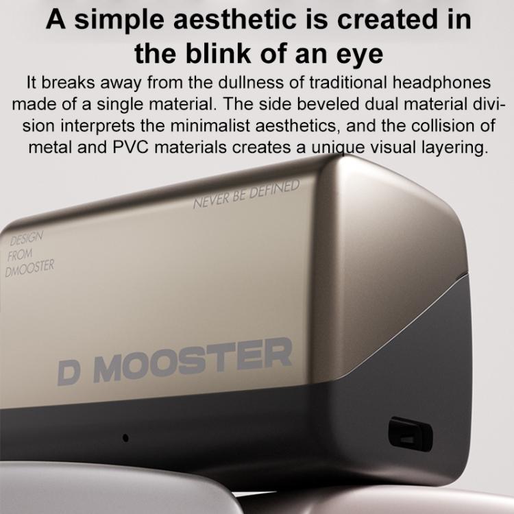 Auricolari Bluetooth D MOOSTER D95 OWS con cancellazione attiva del rumore (ENC) da indossare all'orecchio.