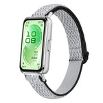 Cinturino per orologio in nylon intrecciato con fibbia a onda, For Huawei Band 11 / Band 11 Pro