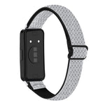Cinturino per orologio in nylon intrecciato con fibbia a onda, For Huawei Band 11 / Band 11 Pro