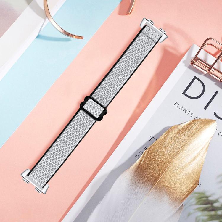 Cinturino per orologio in nylon intrecciato con fibbia a onda, For Huawei Band 11 / Band 11 Pro