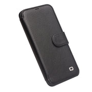 Custodia Magnetica in Pelle QIALINO per iPhone 12