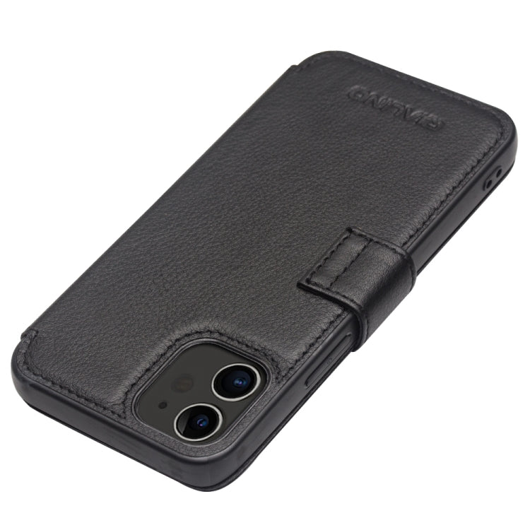 Custodia portafoglio magnetica in pelle per iPhone 12