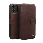 Custodia Magnetica in Pelle QIALINO per iPhone 12